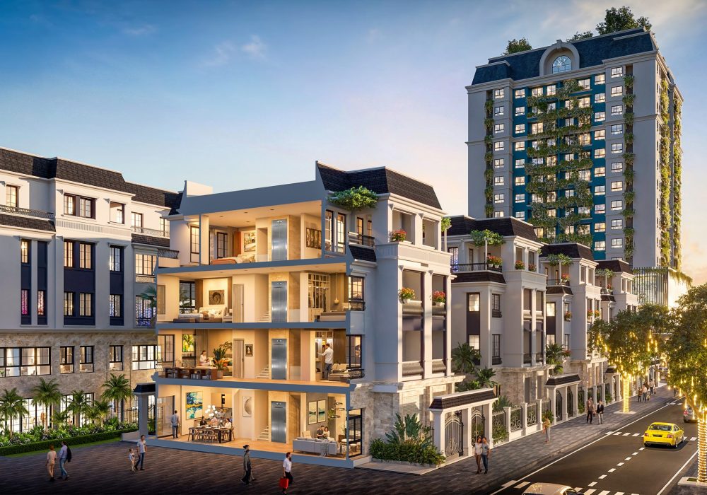 8. Ảnh biệt thự song lập