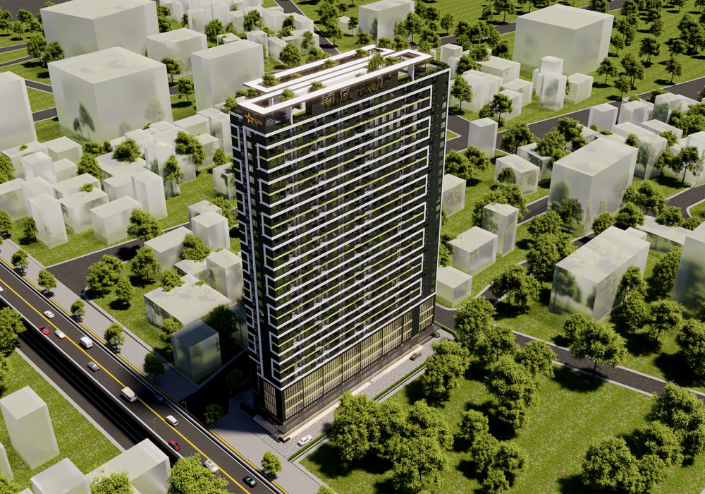 Phối cảnh sảnh căn hộ VALENTA Nguyễn Xiển